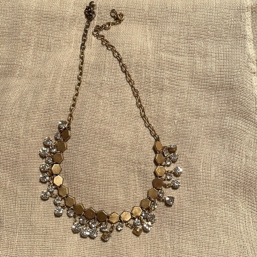 J Crew Gold Necklace